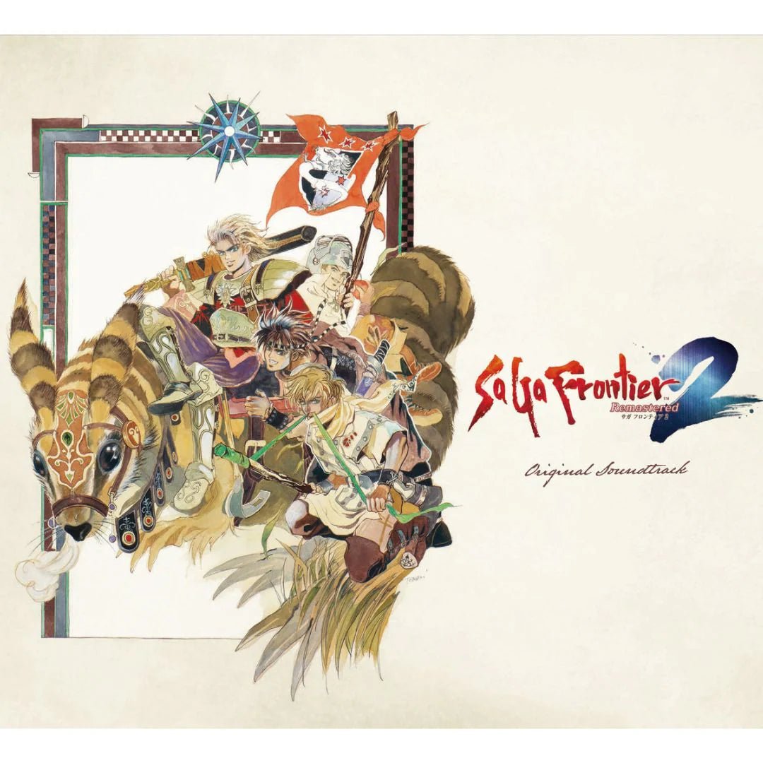SaGa Frontier 2 Remastered – Original Video Game Soundtrack 4xCD Compact Disc Square Enix - Arcline Store