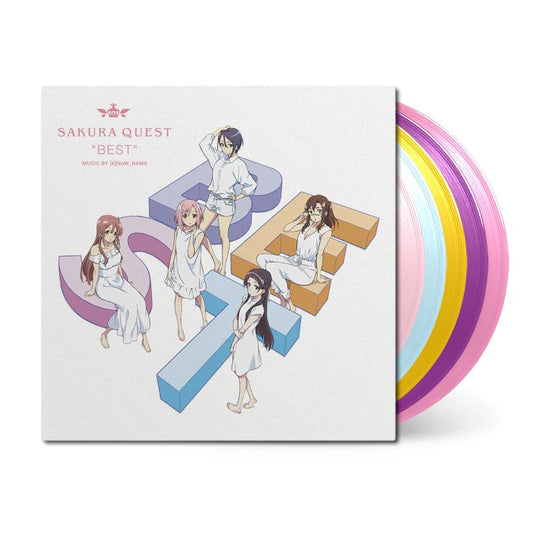Sakura Quest “Best” Vinyl - Original Anime Soundtrack 5xLP [Deluxe Edition] Vinyl Anime Limited - Arcline Store
