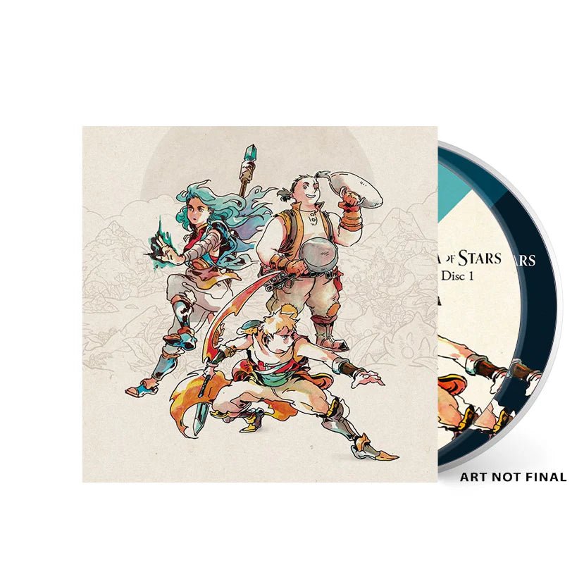 Sea of Stars CD - Original Video Game Soundtrack 2xCD Compact Disc Iam8bit - Arcline Store