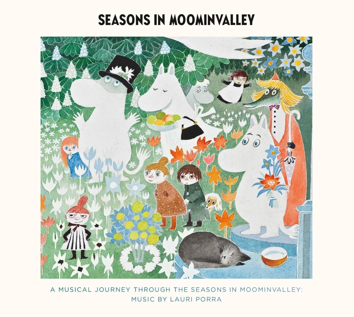 Seasons in Moominvalley Vinyl - Lauri Porra 1xLP [Picture Zoetrope