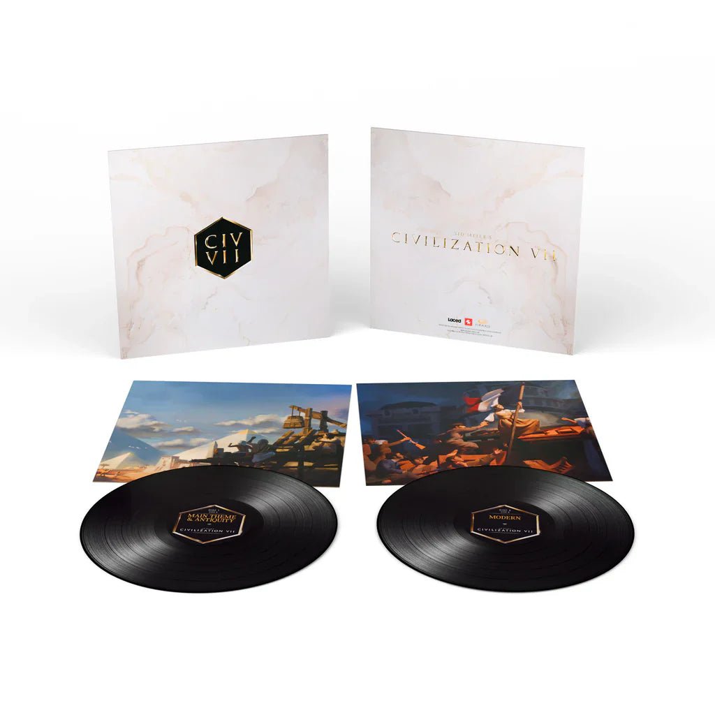 Sid Meier’s Civilization VII Vinyl - Original Video Game Soundtrack 2xLP Vinyl Laced Records - Arcline Store
