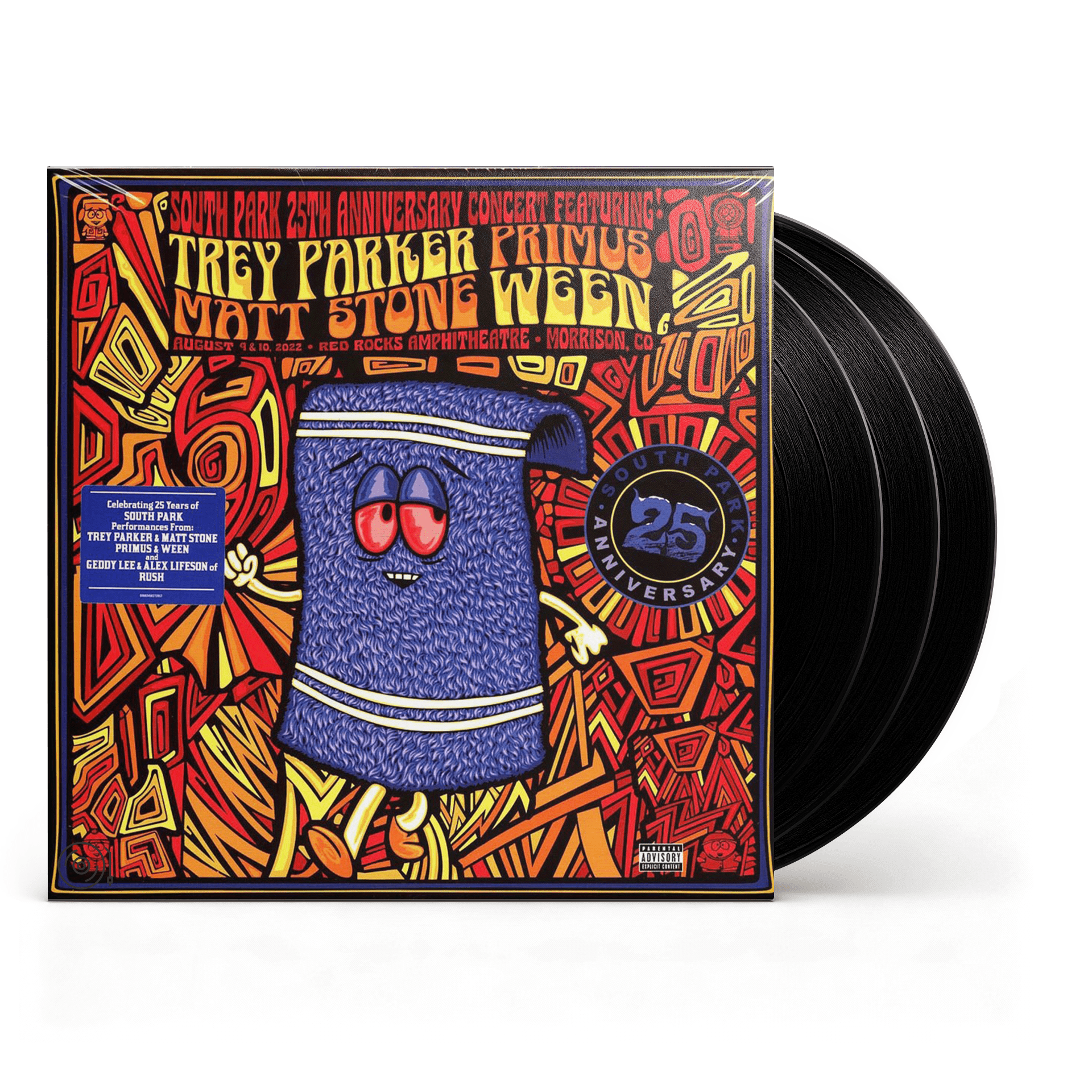 South Park: The 25th Anniversary Concert Vinyl 3xLP Vinyl Mercury Studios - Arcline Store