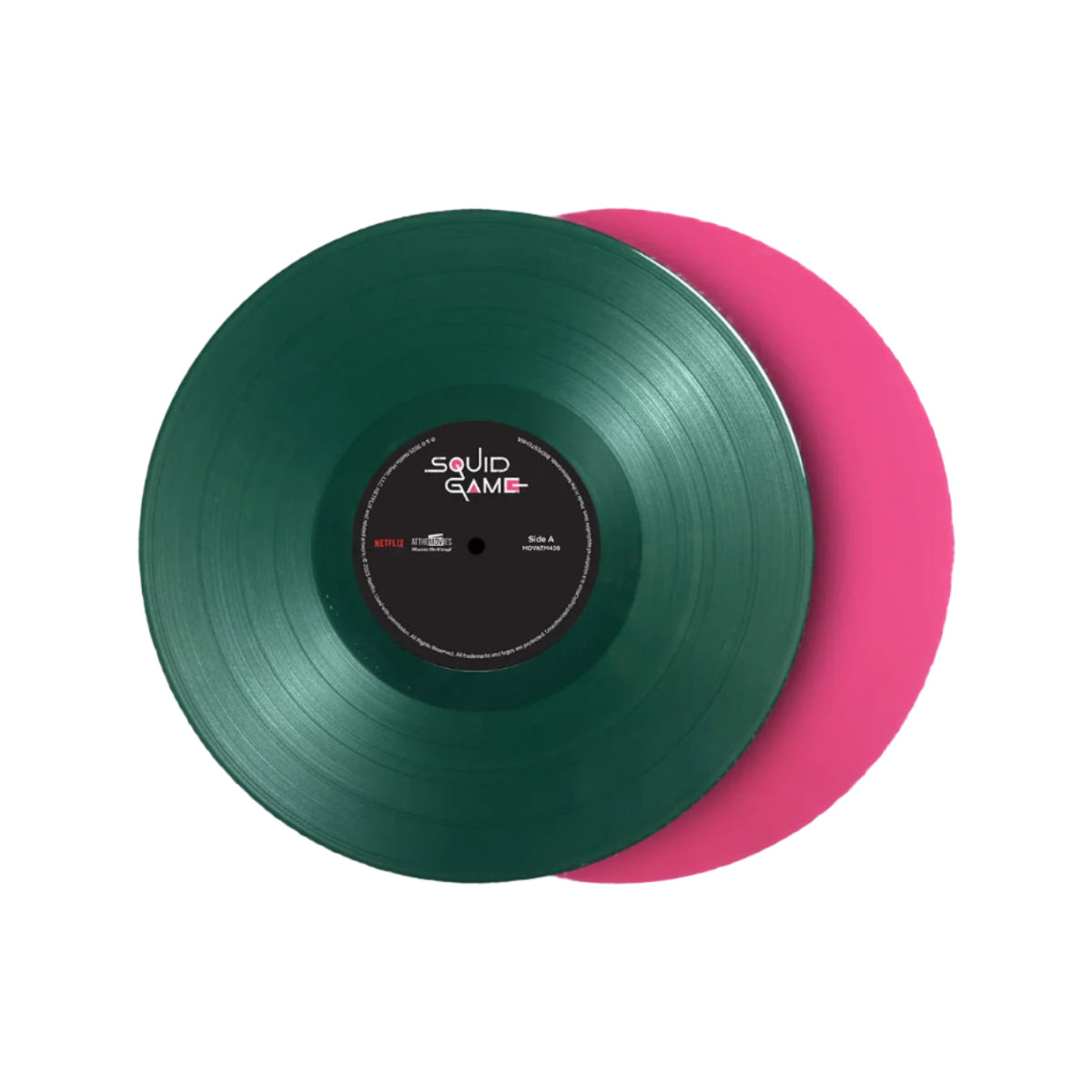 Squid Game Vinyl - Original Netflix Series Soundtrack 2xLP Vinyl Music On Vinyl - Arcline Store