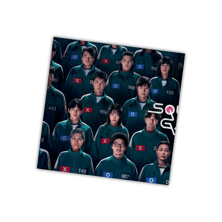 Squid Game Vinyl - Original Netflix Series Soundtrack 2xLP Vinyl Music On Vinyl - Arcline Store