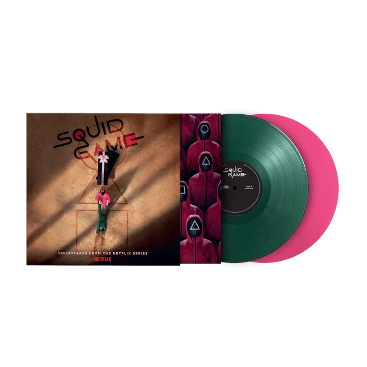 Squid Game Vinyl - Original Netflix Series Soundtrack 2xLP Vinyl Music On Vinyl - Arcline Store