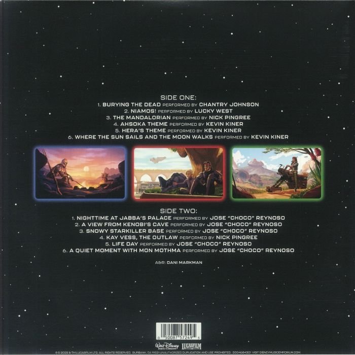 Star Wars Lofi: Music From Vol. 1–3 - Various Artists 1xLP Vinyl Walt Disney Records - Arcline Store