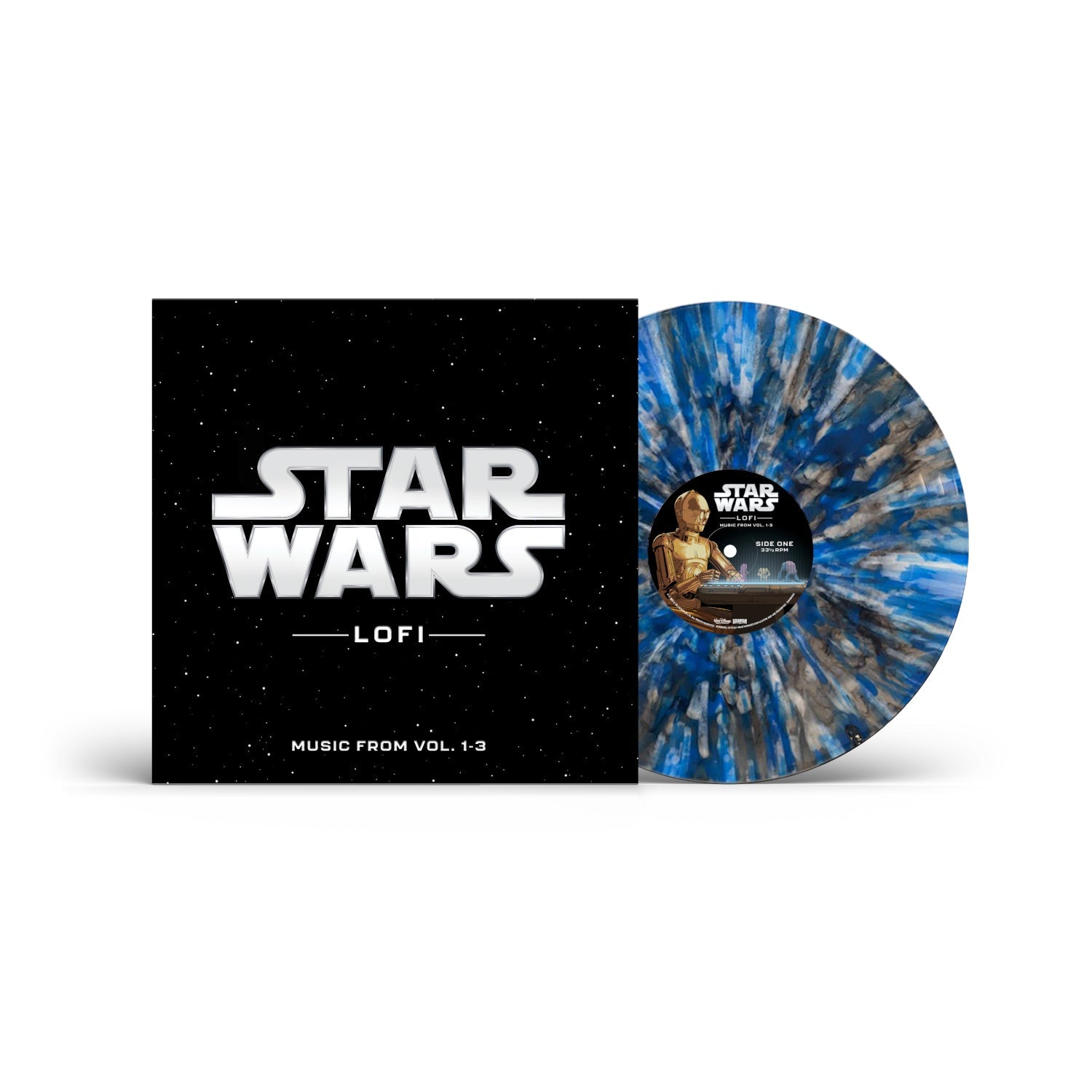 Star Wars Lofi: Music From Vol. 1–3 - Various Artists 1xLP Vinyl Walt Disney Records - Arcline Store