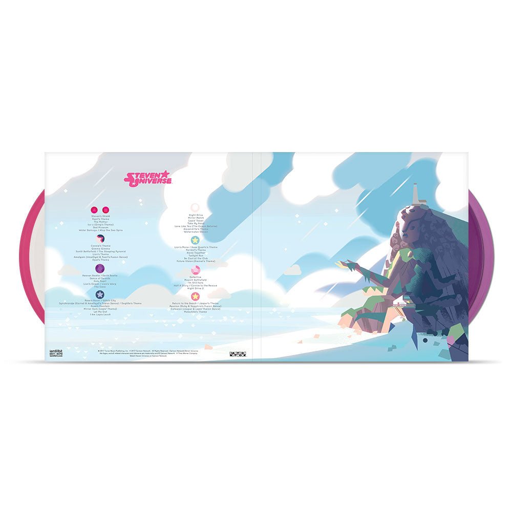 Steven Universe: Season 1 Vinyl - Score from the Original Soundtrack 4x10” Vinyl Iam8bit - Arcline Store