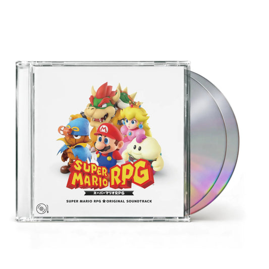 Super Mario RPG CD - Original Video Game Soundtrack 2xCD Compact Disc Square Enix - Arcline Store