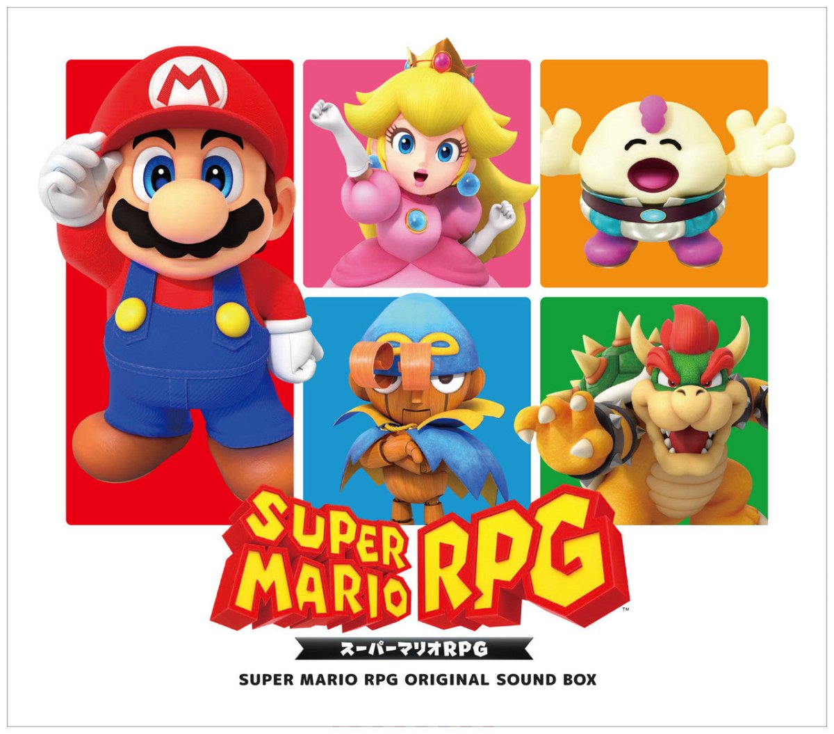 Super Mario RPG Sound Box - Original Video Game Soundtrack 4xCD Compact Disc Square Enix - Arcline Store