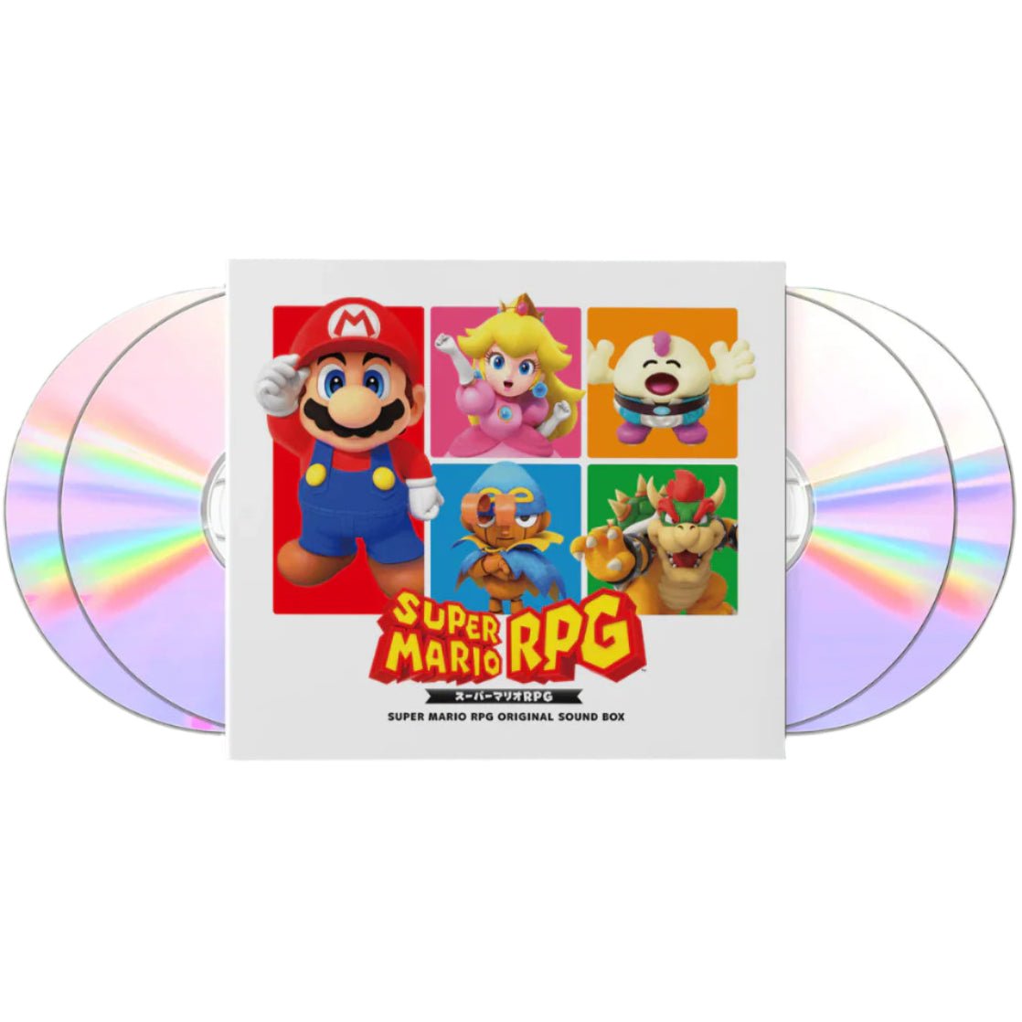 Super Mario RPG Sound Box - Original Video Game Soundtrack 4xCD Compact Disc Square Enix - Arcline Store