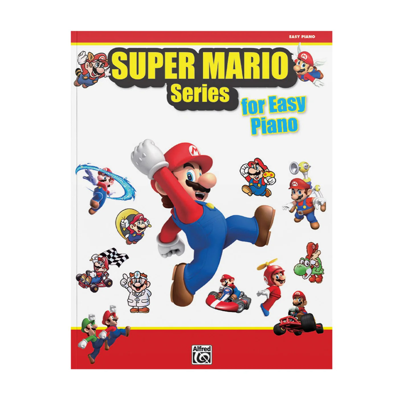 Super Mario Series for Easy Piano - Piano Sheet Music Book Sheet Music Book Alfred Music - Arcline Store