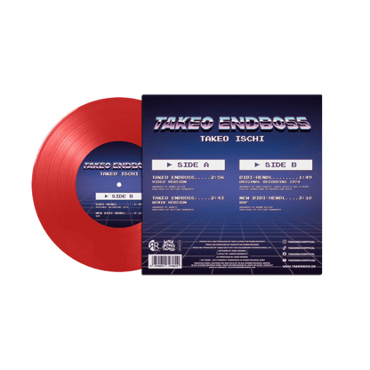 Takeo Ischi – Takeo Endboss Vinyl 1x7" Vinyl Black Screen Records - Arcline Store