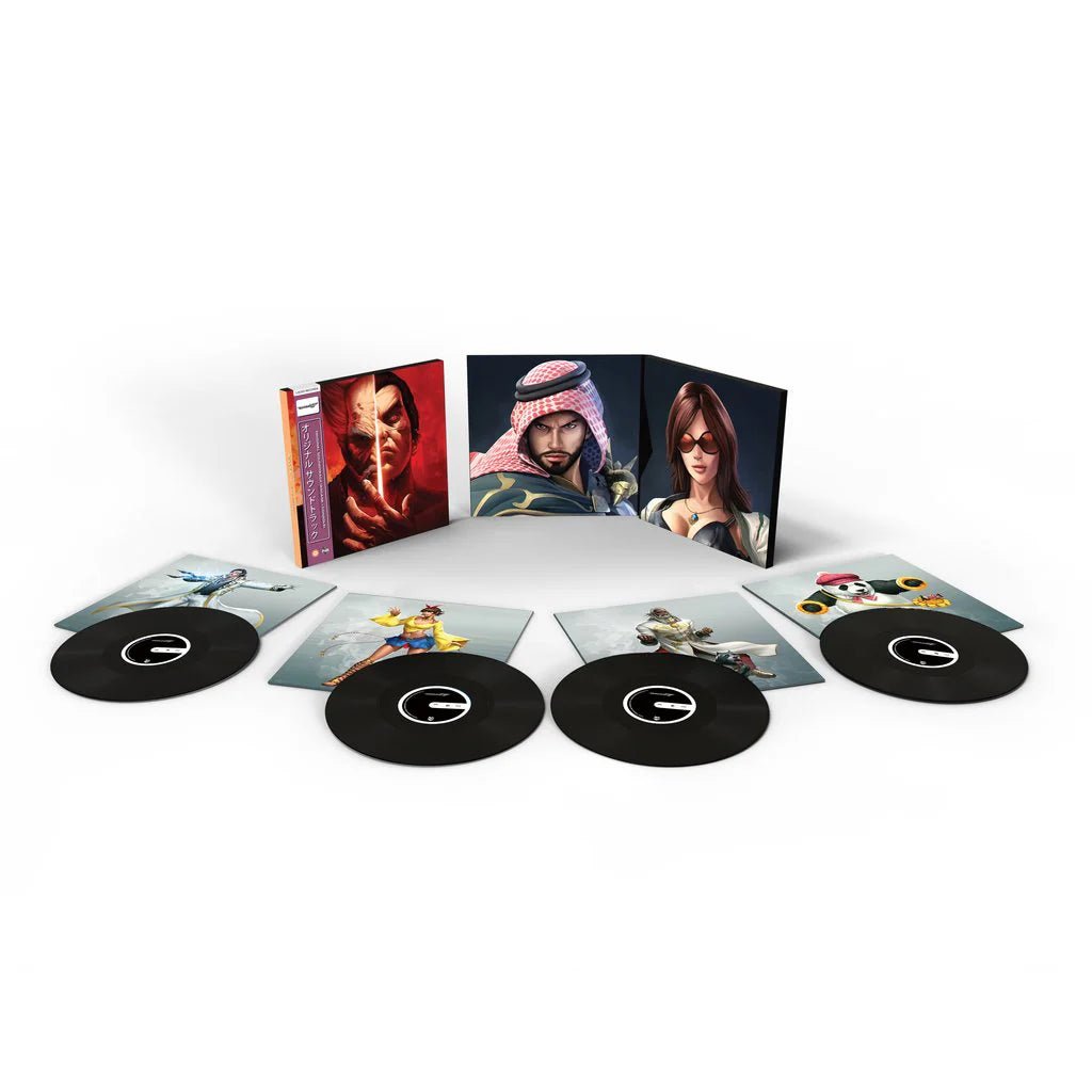 Tekken 7 Vinyl - Original Video Game Soundtrack 4xLP Vinyl Laced Records - Arcline Store