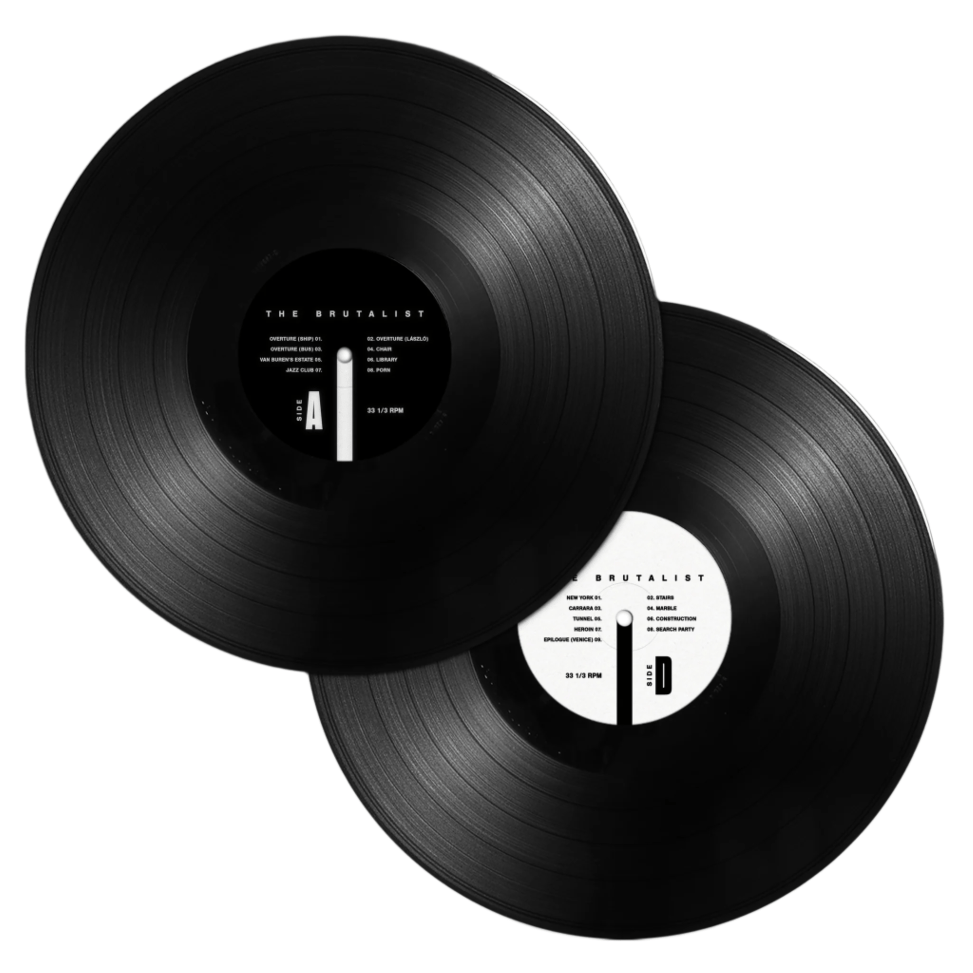 The Brutalist Vinyl - Original Motion Picture Soundtrack 2xLP Vinyl Milan Records - Arcline Store