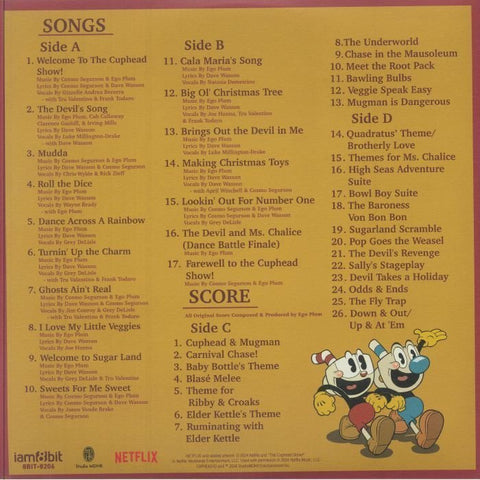 The Cuphead Show! - Original Netflix Series Soundtrack 2xLP