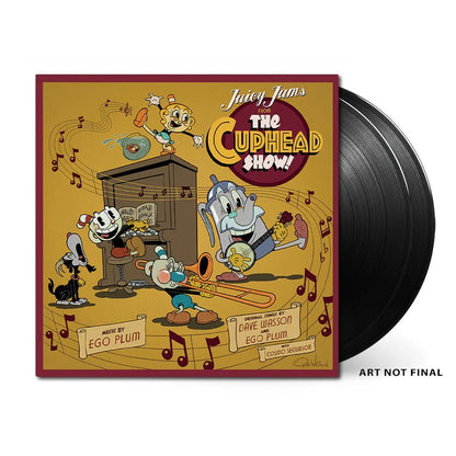 The Cuphead Show Vinyl - Original Netflix Series Soundtrack 2xLP Vinyl Iam8bit - Arcline Store