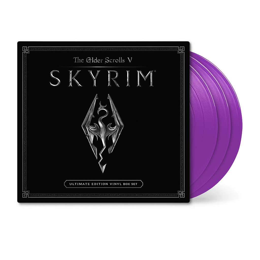 The Elder Scrolls V: Skyrim Ultimate Vinyl - Original Video Game Soundtrack 4xLP Vinyl Spacelab9 - Arcline Store