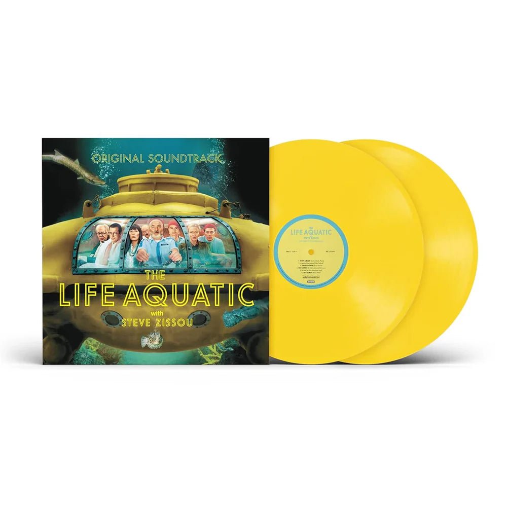 The Life Aquatic with Steve Zissou Vinyl - Original Motion Picture Soundtrack 2xLP Vinyl Hollywood Records - Arcline Store