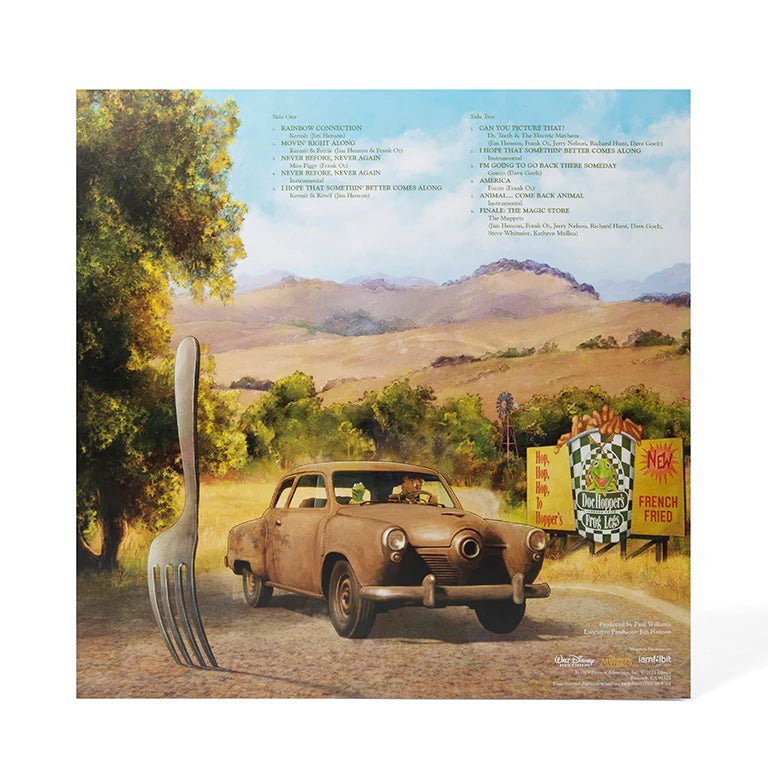 The Muppet Movie Vinyl - Original Animated Movie Soundtrack 1xLP Vinyl Iam8bit - Arcline Store