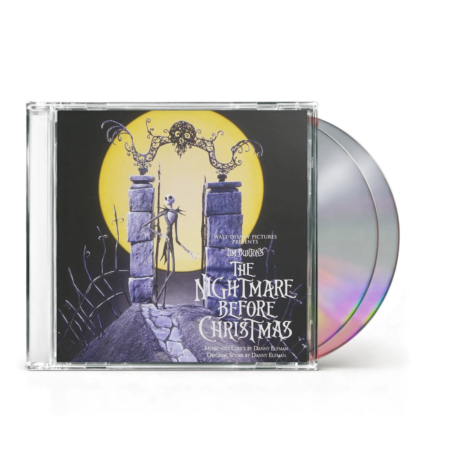 The Nightmare Before Christmas CD - Original Animation Film Soundtrack 2xCD Compact Disc Walt Disney Records - Arcline Store