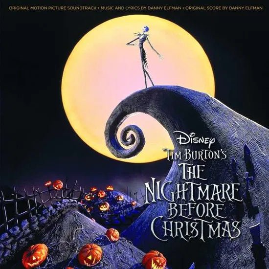 The Nightmare Before Christmas Vinyl - Original Animation Film Soundtrack 2xLP Vinyl Walt Disney Records - Arcline Store