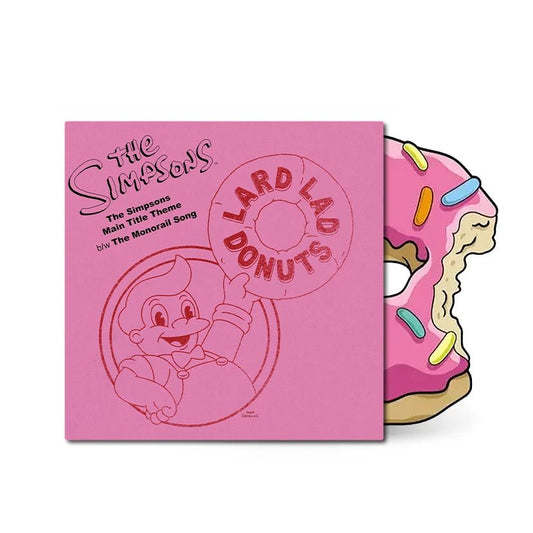 The Simpsons: Main Title Theme / The Monorail Song Vinyl Hollywood Records - Arcline Store