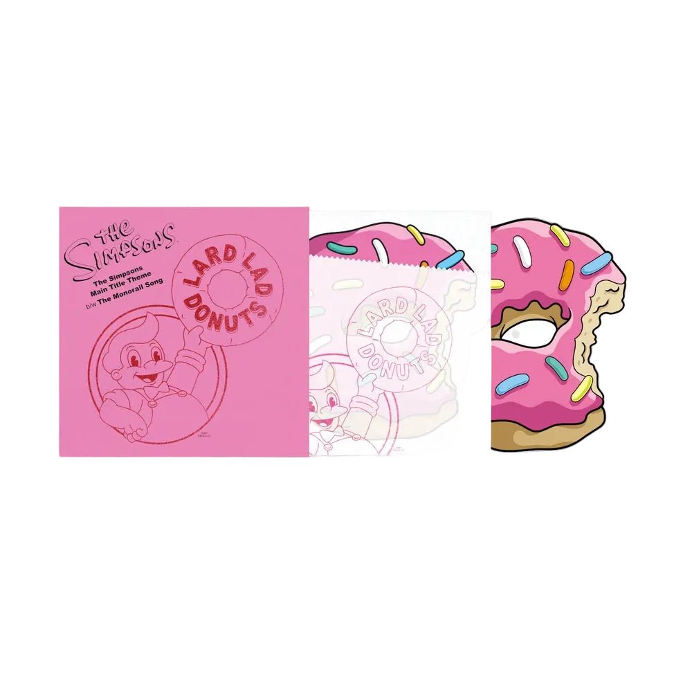 The Simpsons: Main Title Theme / The Monorail Song Vinyl Hollywood Records - Arcline Store