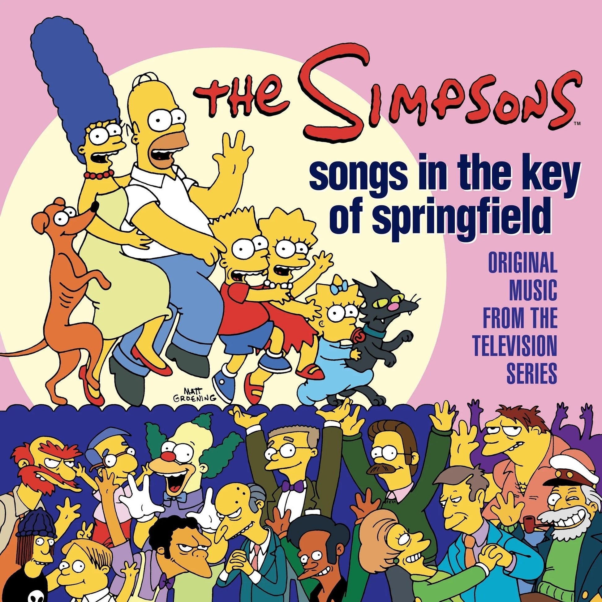 The Simpsons - Songs in the Key of Springfield Vinyl Universal Music - Arcline Store