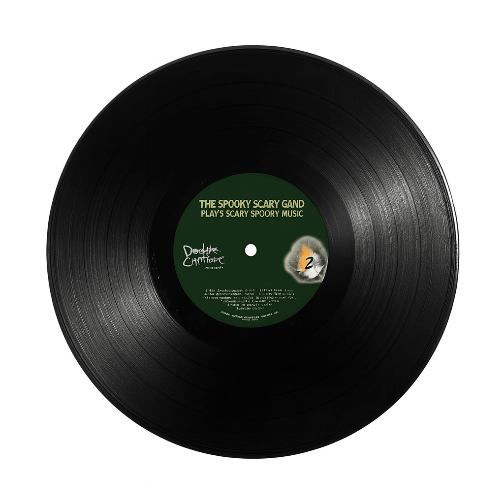 The Spooky Scary Band – The Spooky Scary Band Plays Scary Spooky Music Vinyl 1xLP Vinyl Dewmar Campfire Record Co. - Arcline Store
