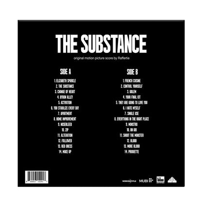 The Substance Vinyl - Original Motion Picture Soundtrack 1xLP Vinyl Waxwork Records - Arcline Store