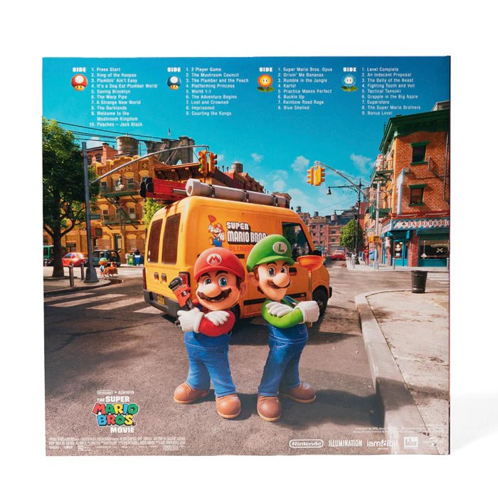 The Super Mario Bros. Movie Vinyl - Original Animation Movie Soundtrack 2xLP Vinyl Iam8bit - Arcline Store