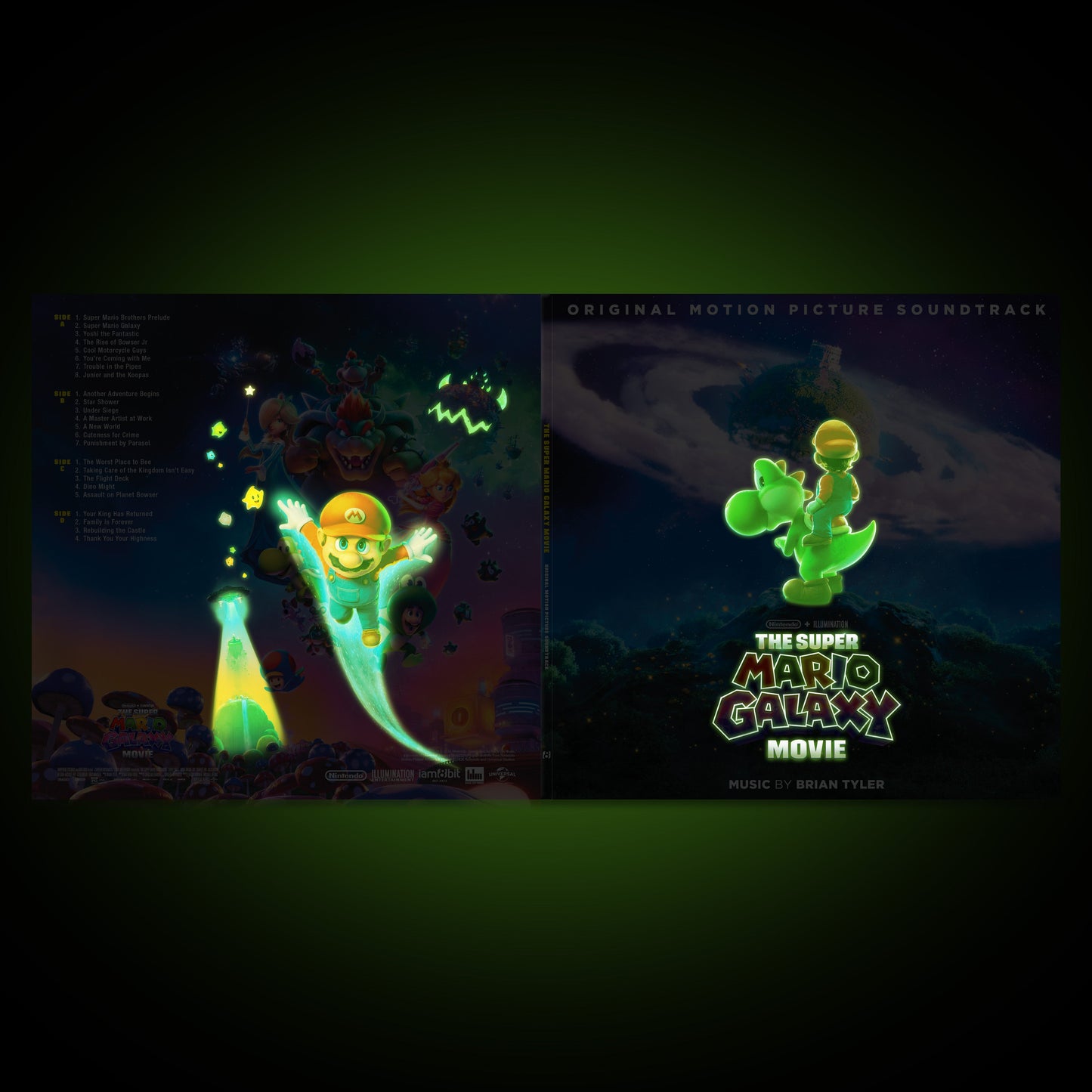 The Super Mario Galaxy (Original Soundtrack) Vinyl Iam8bit - Arcline Store