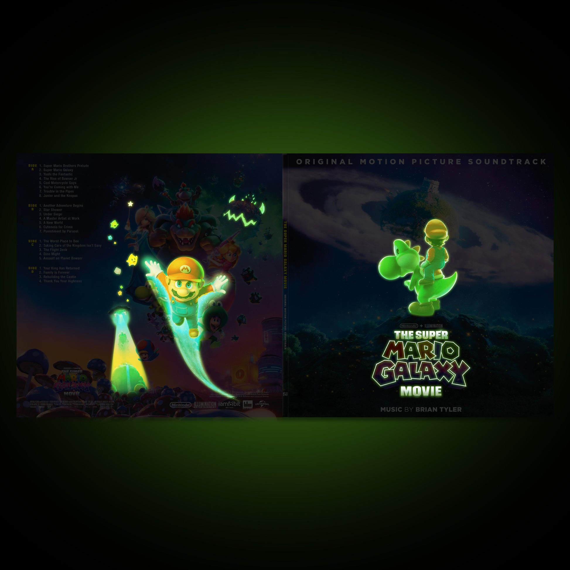 The Super Mario Galaxy (Original Soundtrack) Vinyl Iam8bit - Arcline Store