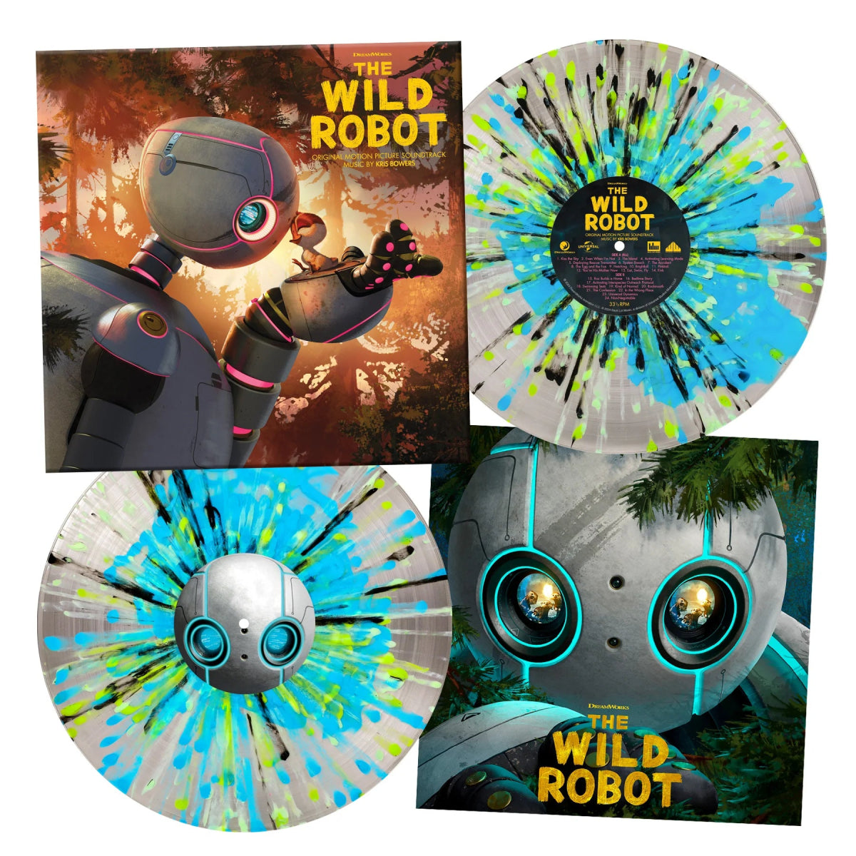 The Wild Robot - Original Series Soundtrack 2xLP Vinyl Waxwork Records - Arcline Store