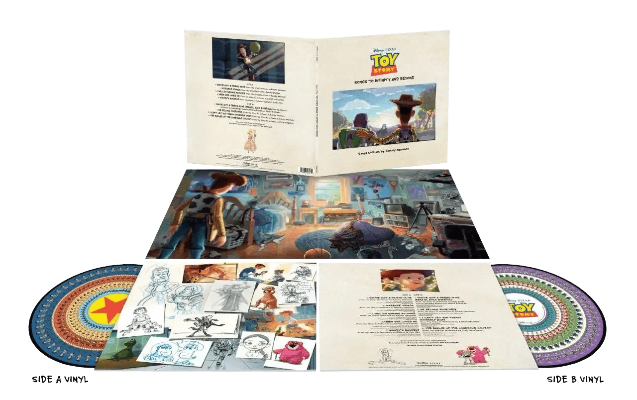 Toy Story: Songs to Infinity and Beyond Vinyl - Original Animation Soundtrack 1xLP [Zoetrope] Vinyl Walt Disney Records - Arcline Store
