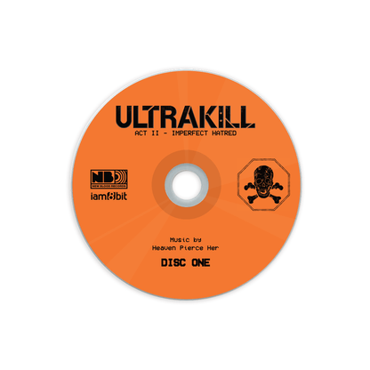 Ultrakill Act 2: Imperfect Hatred (Original Soundtrack) Compact Disc Iam8bit - Arcline Store