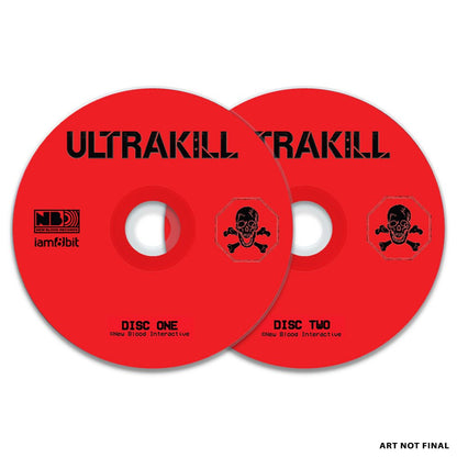 Ultrakill Volume 1: Infinite Hyperdeath CD - Original VIdeo Game Soundtrack 2xCD Vinyl Iam8bit - Arcline Store