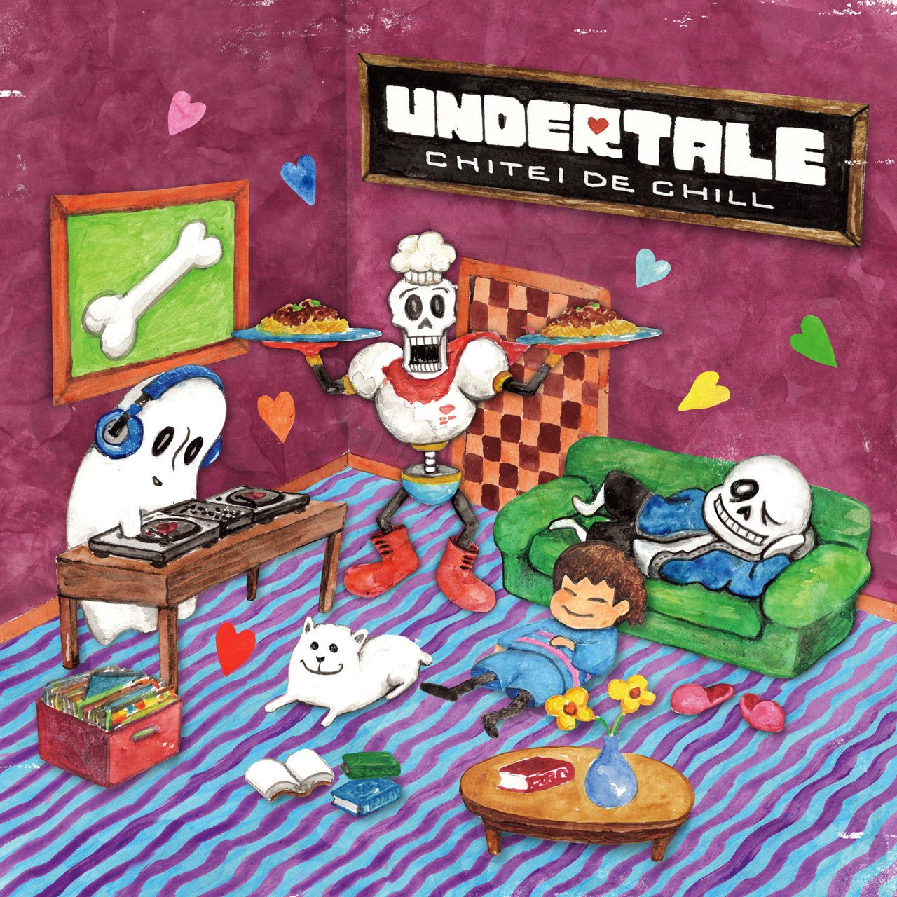 UNDERTALE: CHITEI DE CHILL Compact Disc Square Enix - Arcline Store