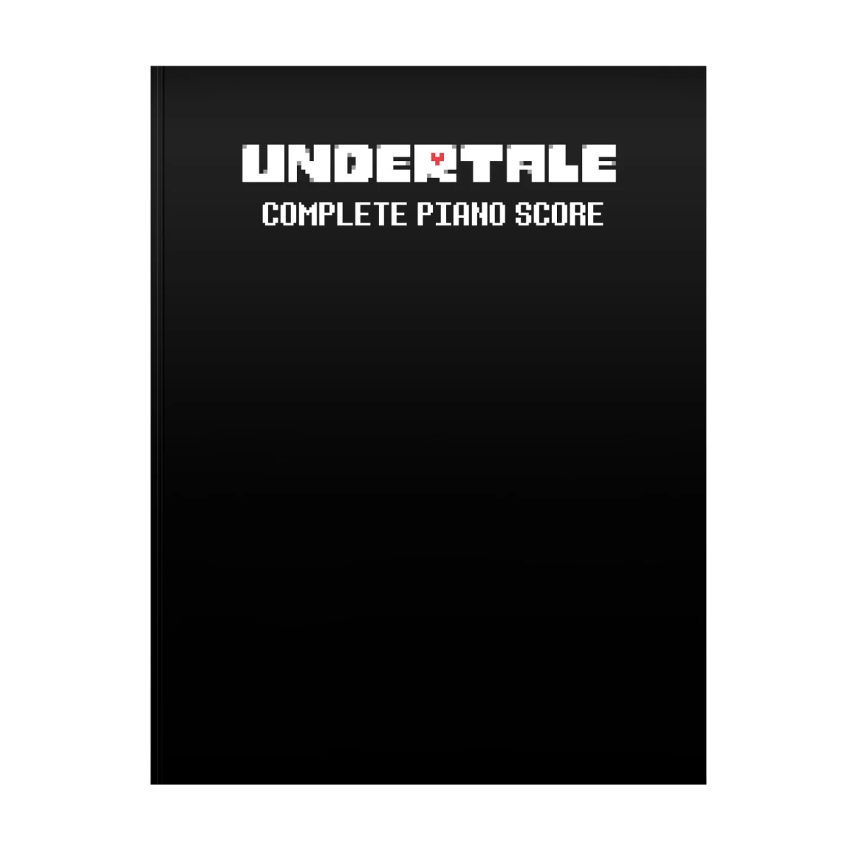 UNDERTALE Complete Piano Score - Sheet Music Book Sheet Music Book Materia Editions - Arcline Store