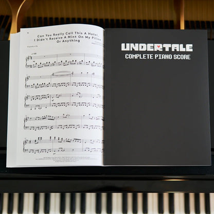 UNDERTALE Complete Piano Score - Sheet Music Book Sheet Music Book Materia Editions - Arcline Store