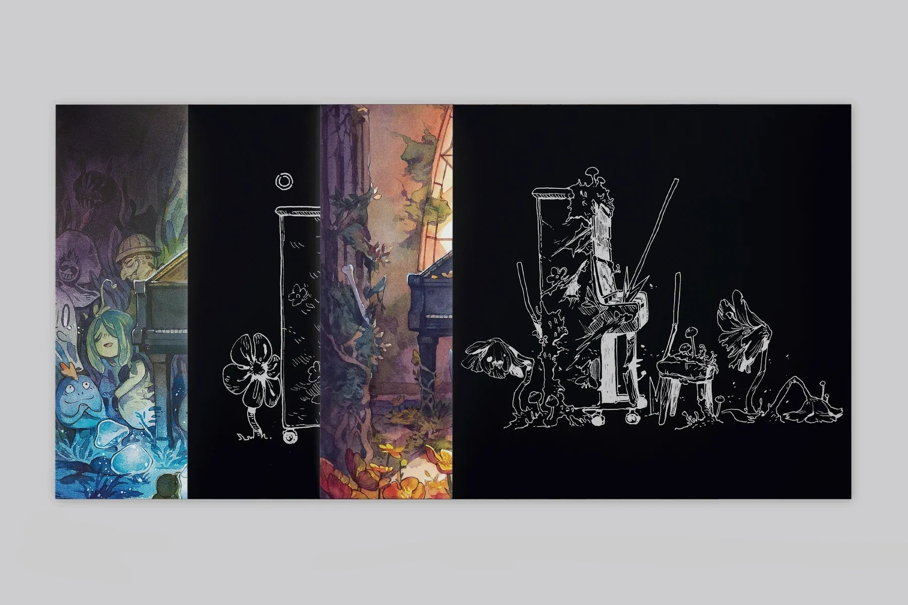 UNDERTALE Piano Collections Vinyl - Augustine Mayuga Gonzales 4xLP Vinyl Materia Collective - Arcline Store