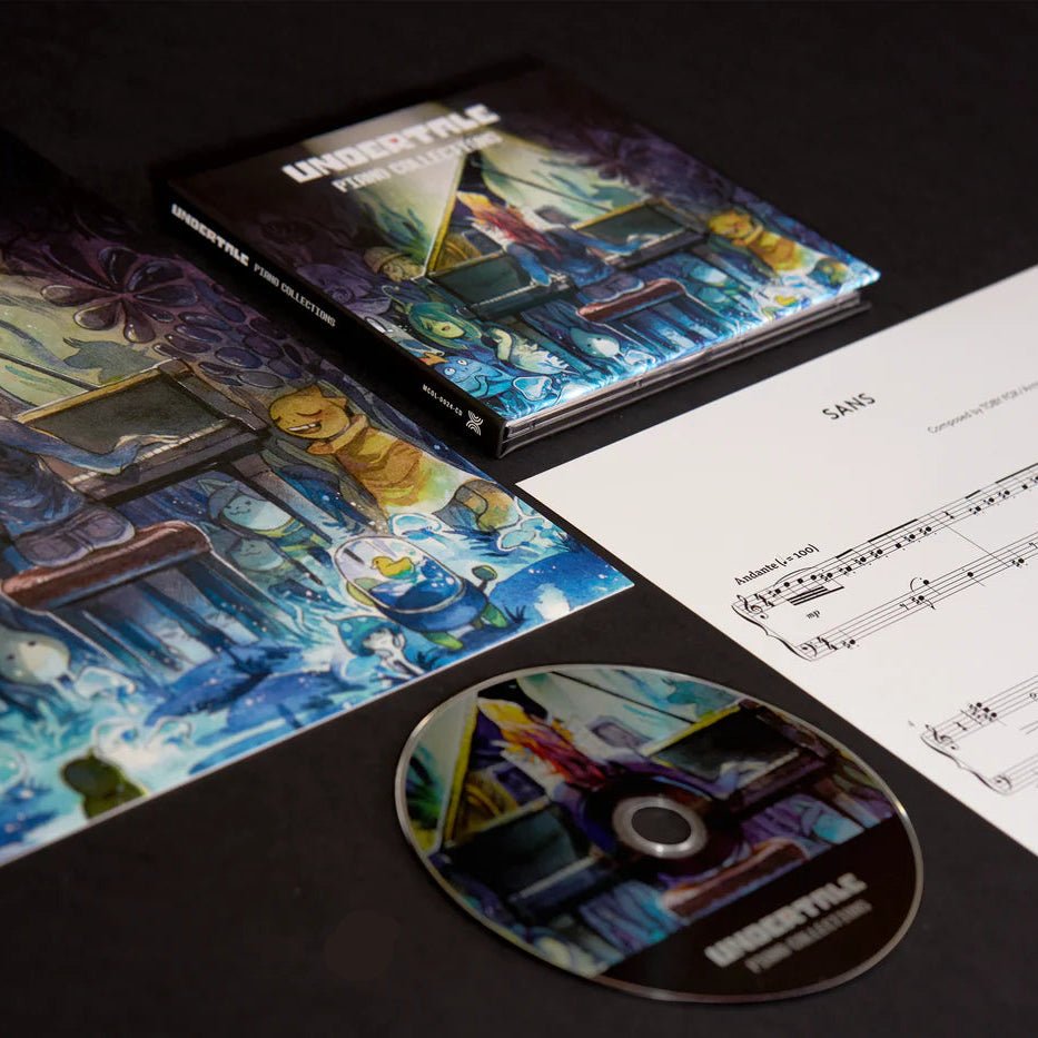 UNDERTALE Piano Collections, Volume 1 - Augustine Mayuga Gonzales 1xCD Compact Disc Materia Collective - Arcline Store