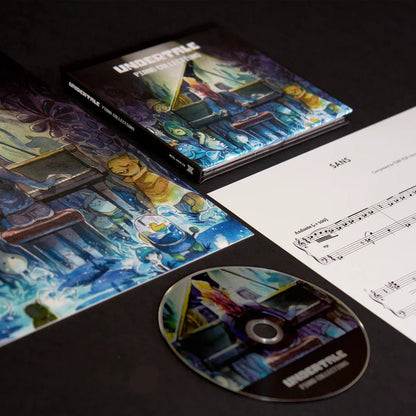 UNDERTALE Piano Collections, Volume 1 - Augustine Mayuga Gonzales 1xCD Compact Disc Materia Collective - Arcline Store