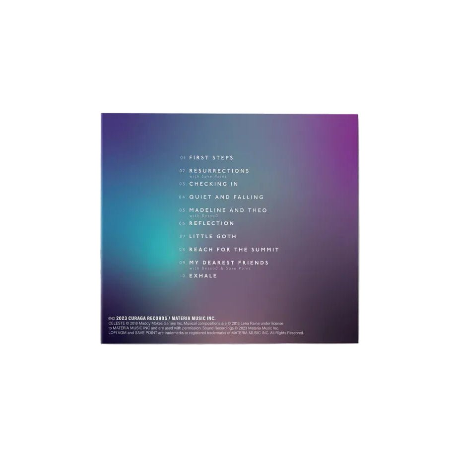 Video Game LoFi: Celeste - Nokbient 1xCD Compact Disc Curaga Records - Arcline Store