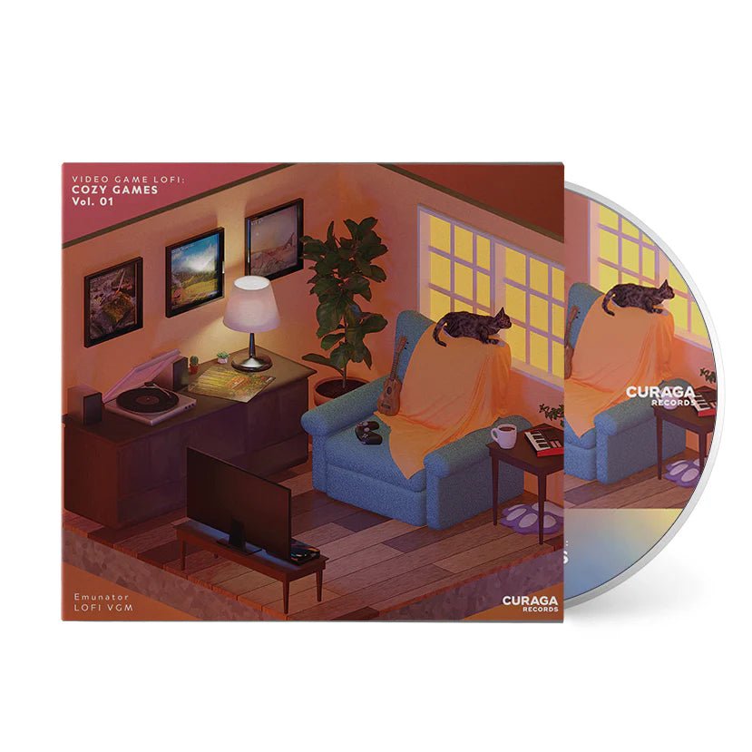 Video Game LoFi: Cozy Games Vol. 01 - Emunator 1xCD Compact Disc Curaga Records - Arcline Store