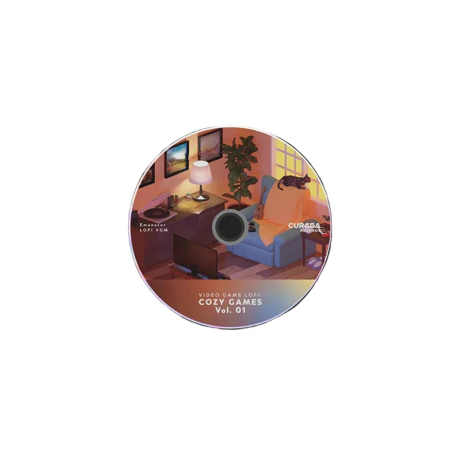 Video Game LoFi: Cozy Games Vol. 01 - Emunator 1xCD Compact Disc Curaga Records - Arcline Store
