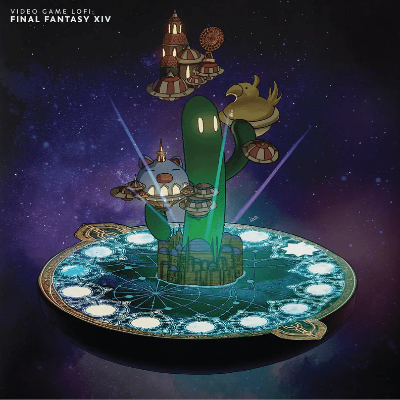Video Game LoFi: Final Fantasy XIV Vinyl Curaga Records - Arcline Store