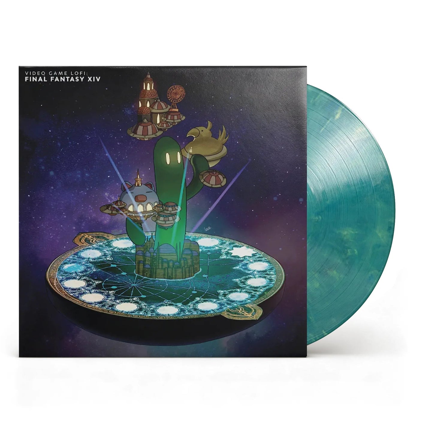 Video Game LoFi: Final Fantasy XIV Vinyl Curaga Records - Arcline Store