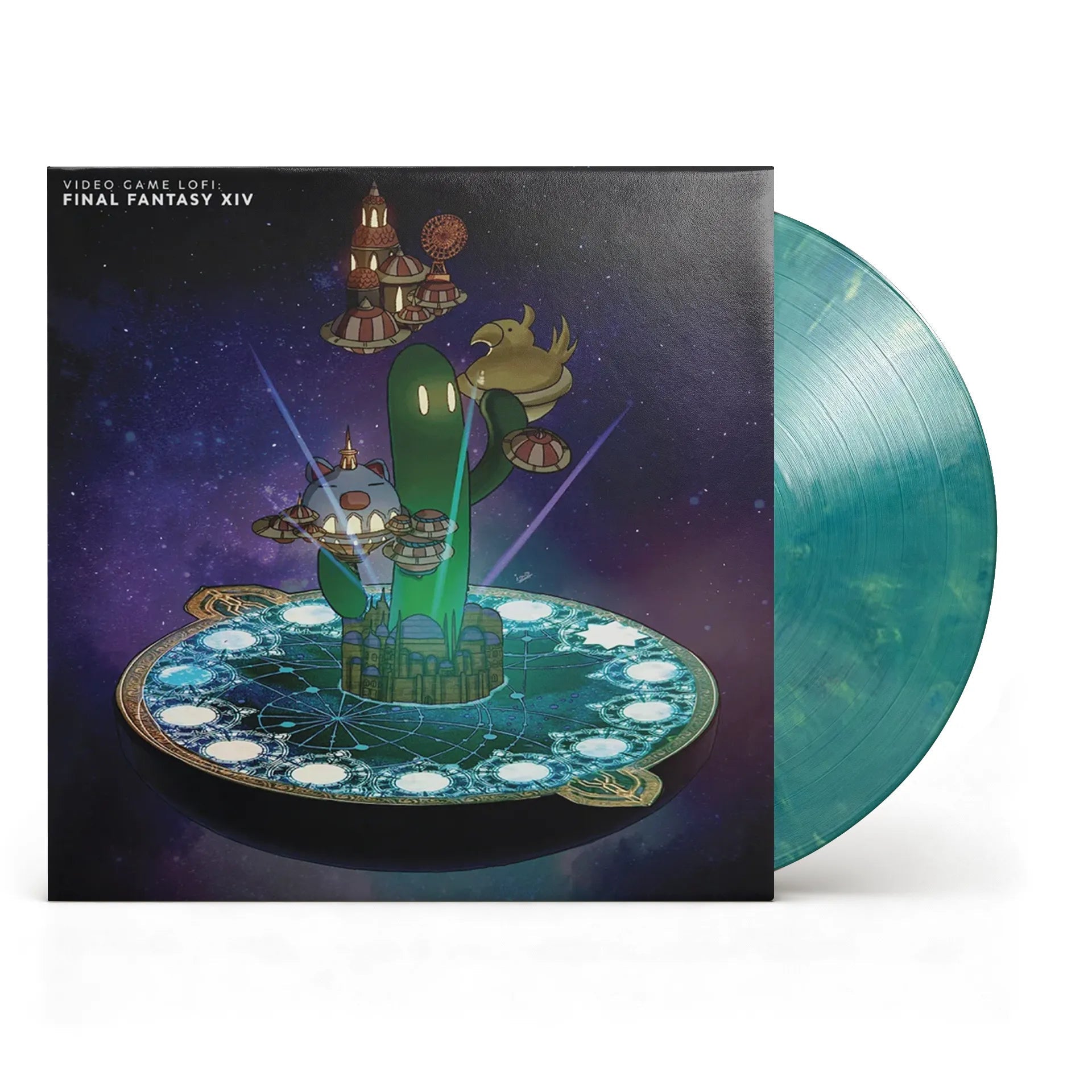 Video Game LoFi: Final Fantasy XIV Vinyl Curaga Records - Arcline Store